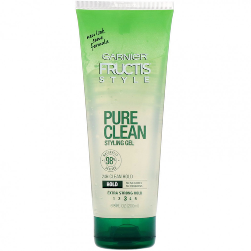 Garnier, Fructis, Pure Clean, гель для укладки, 200 мл #1