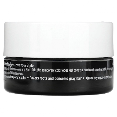 Lottabody, Control Me, Edge Gel, черный, с маслом кокоса и ши, 63,7 г (2,25 унции) #1