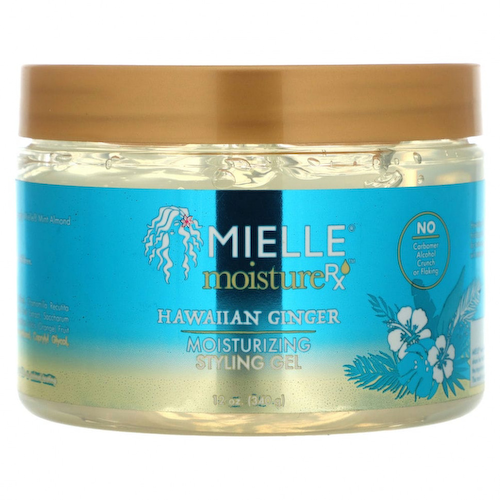 Mielle, Moisture RX, увлажняющий гель для укладки, гавайский имбирь, 340 г (12 унций) #1