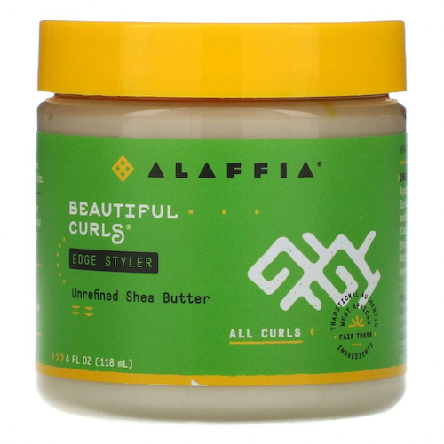 Alaffia, Beautiful Curls, для создания послушных локонов, все виды локонов, нерафинированное масло ши, 118 мл (4 жидк. унции) #1