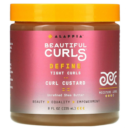Alaffia, Beautiful Curls, крем для послушных локонов, для любых локонов, нерафинированное масло ши, 235 мл (8 жидк. унций) #1
