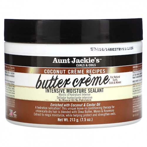 Aunt Jackie's Curls & Coils, Butter Creme, интенсивный увлажняющий герметик, 213 г (7,5 унции) #1