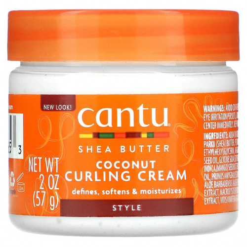 Cantu, Масло ши для натуральных волос, кокосовый крем для завивки, 57 г (2 унции) #1