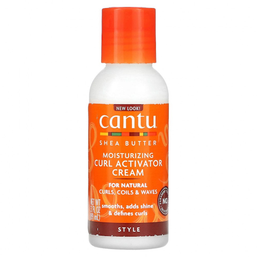 Cantu, Масло ши для натуральных волос, увлажняющий крем-активатор локонов, 89 мл (3 жидк. Унции) #1