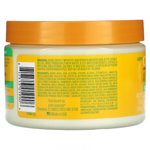 Cantu, Увлажняющий крем для завивки волос с авокадо, 340 г (12 унций) #1