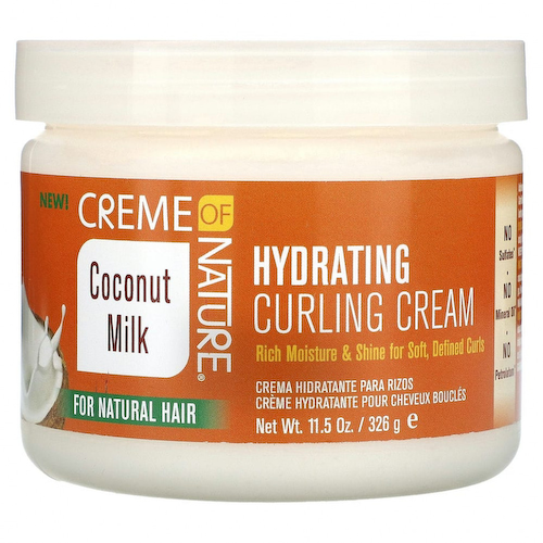 Creme Of Nature, Coconut Milk, увлажняющий крем для завивки натуральных волос, 326 г (11,5 унции) #1