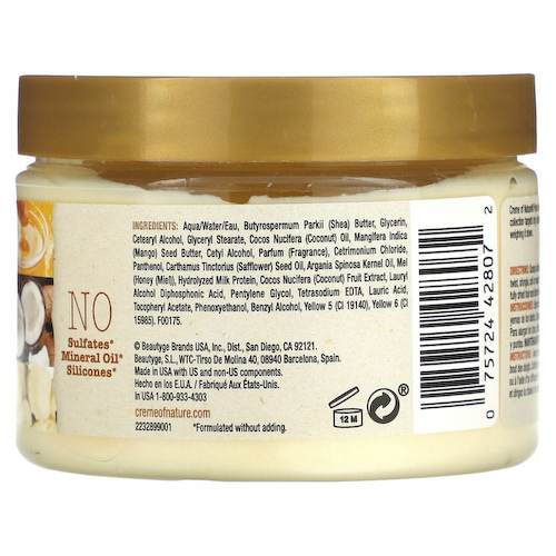Creme Of Nature, Pure Honey, Moisture Whip, крем для волос, 326 г (11,5 унции) #1