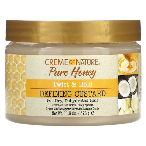 Creme Of Nature, Pure Honey, Twist & Hold, неповторимый заварной крем, 326 г (11,5 унции) #1