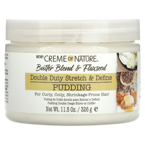 Creme Of Nature, Сливочная смесь и льняное семя, двойной режим, эластичный пудинг, 326 г (11,5 унции) #1