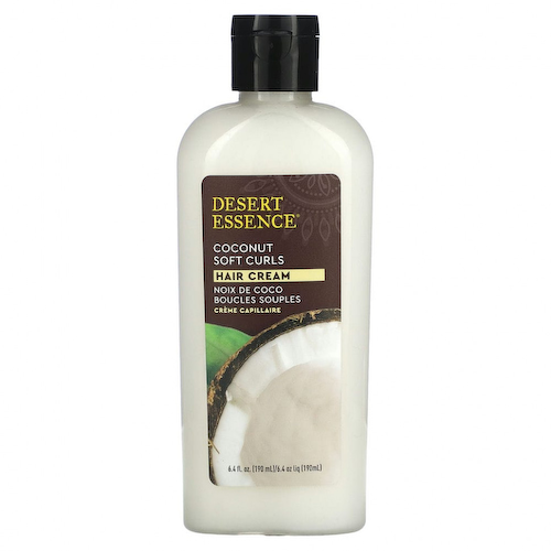Desert Essence, Soft Curls, крем с кокосом для волос, 190 мл (6,4 жидк. унции) #1