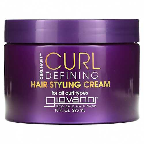 Giovanni, Curl Habit, крем для укладки волос, для всех типов локонов, 295 мл (10 жидк. Унций) #1