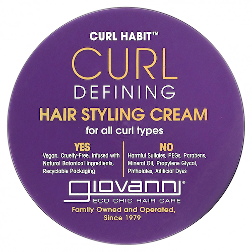 Giovanni, Curl Habit, крем для укладки волос, для всех типов локонов, 295 мл (10 жидк. Унций) #1