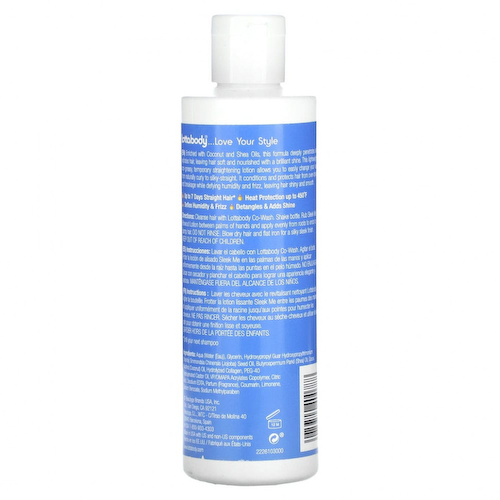 Lottabody, Sleek Me Blowout лосьон с маслом кокоса и ши, 236 мл (8 жидк. Унций) #1