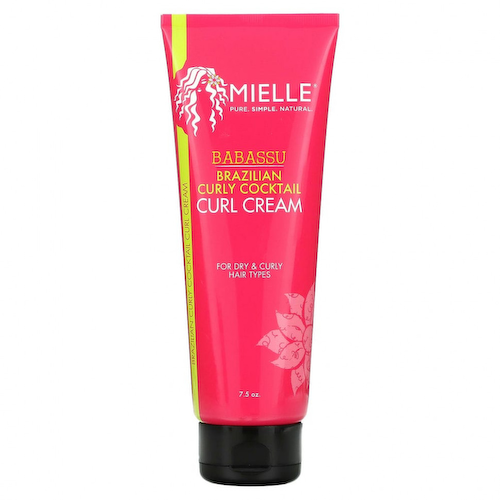 Mielle, Babassu, коктейль из бразильских кудрей, крем для локонов, 7,5 унции #1