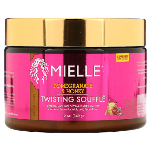 Mielle, Twisting Souffle, Гранат и мед, 12 унций (340 г) #1