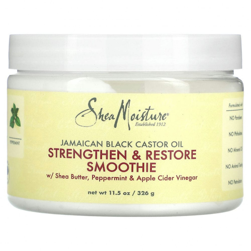 SheaMoisture, Strengthen & Restore Smoothie, Jamaican Black Castor Oil, 12 oz (340 g) #1