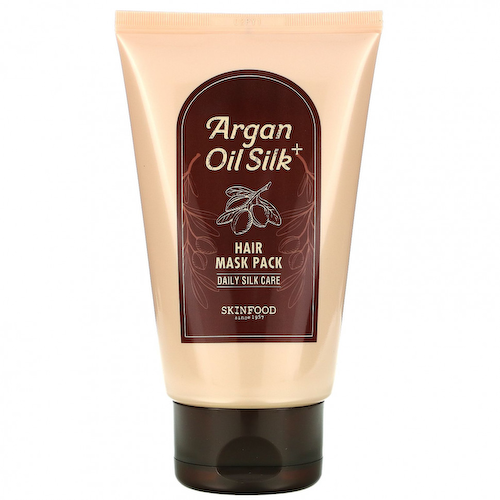 Skinfood, Маска для волос с аргановым маслом Silk Plus, 6,76 жидких унций (200 г) #1