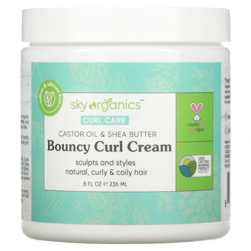 Sky Organics, Curl Care, крем для упругих локонов, 236 мл (8 жидк. Унций) #1
