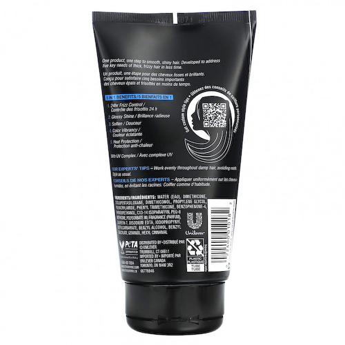 Tresemme, One Step, Smooth, разглаживающий крем 5 в 1, для густых, вьющихся волос, 148 мл (5 жидк. Унций) #1