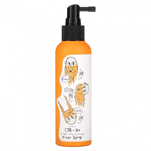 Elizavecca, Cer-100 Collagen Coating Hair A + Muscle Fixer Spray, 150 мл (5,07 жидк. Унции) #1