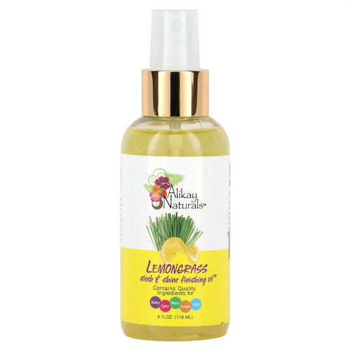Alikay Naturals, Лемонграсс, масло для придания гладкости и блеска, 118 мл (4 жидк. Унции) #1