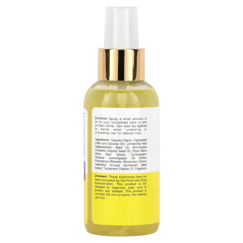 Alikay Naturals, Лемонграсс, масло для придания гладкости и блеска, 118 мл (4 жидк. Унции) #1