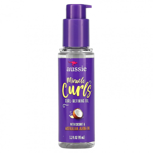Aussie, Miracle Curls, масло для определения локонов, 95 мл (3,2 жидк. Унции) #1