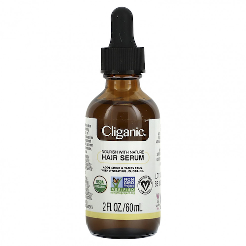 Cliganic, 100% натуральная сыворотка для волос, 60 мл (2 жидк. Унции) #1