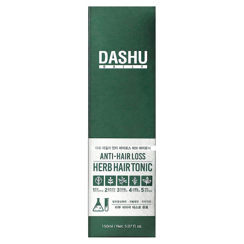 Dashu, тоник на основе трав против выпадения волос, 150 мл (5,07 унции) #1