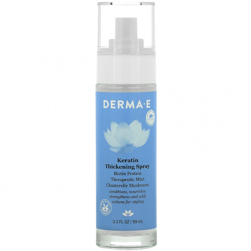 Derma E, спрей для придания объема с кератином, 99 мл (3,3 жидк. унции) #1