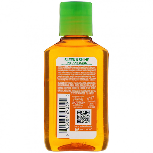 Garnier, Fructis, Sleek & Shine, Moroccan Sleek, масло для волос, 111 мл #1