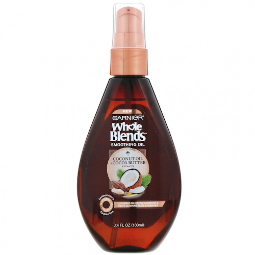 Garnier, Whole Blends, разглаживающее масло «Масла кокоса и какао», 100 мл #1