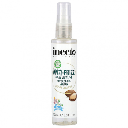 Inecto, Сыворотка для волос Anti-Frizz, Super Shine Argan, 3,3 жидких унции (100 мл) #1