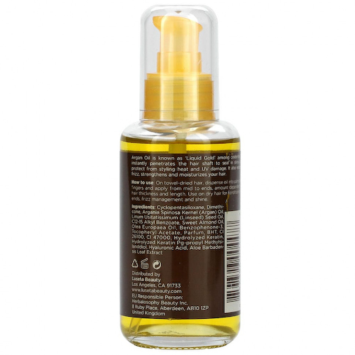 Luseta Beauty, Аргановое масло, восстанавливающая сыворотка для волос, 100 мл (3,38 жидк. Унции) #1