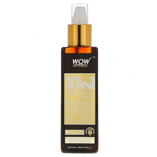 Wow Skin Science, 10 in 1 Miracle, масло для волос, 200 мл (6,8 жидк. унции) #1