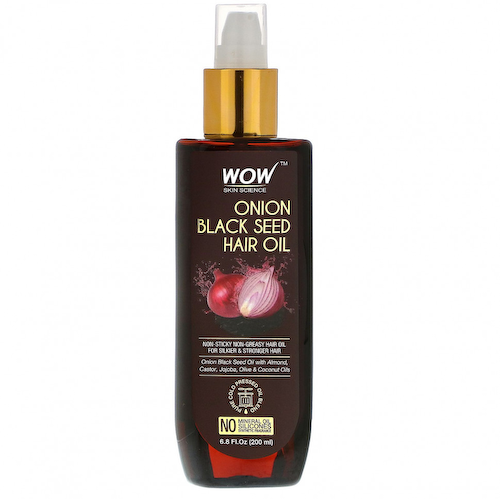Wow Skin Science, масло семян лука и черного тмина для волос, 200 мл (6,8 жидк. унции) #1