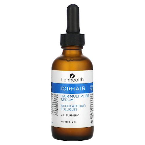 Zion Health, ICI Hair, сыворотка-мультипликатор для волос, 59,15 мл (2 жидк. Унции) #1