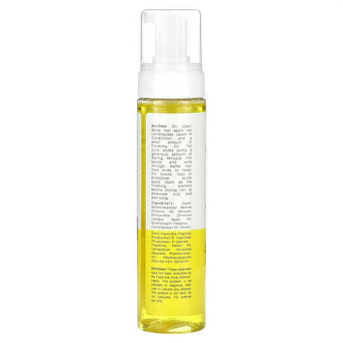 Alikay Naturals, Мусс для укладки с лемонграссом, 237 мл (8 жидк. Унций) #1
