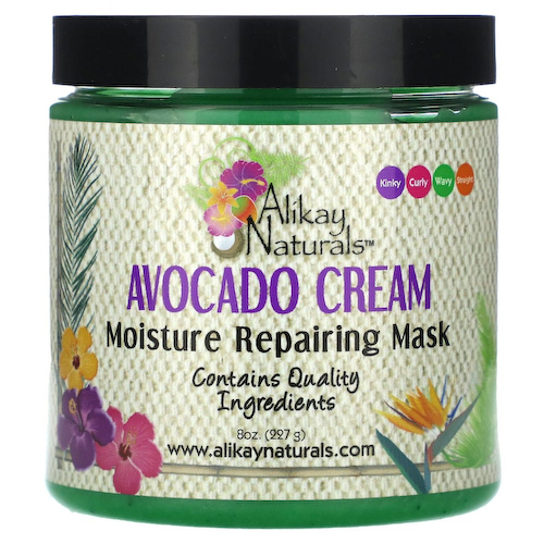 Alikay Naturals, Увлажняющая восстанавливающая маска с авокадо, 227 г (8 унций) #1