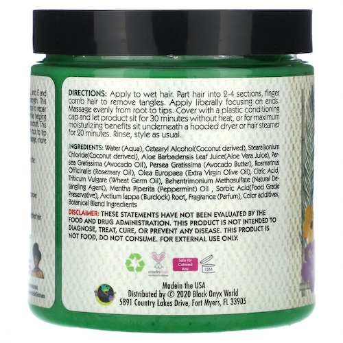 Alikay Naturals, Увлажняющая восстанавливающая маска с авокадо, 227 г (8 унций) #1