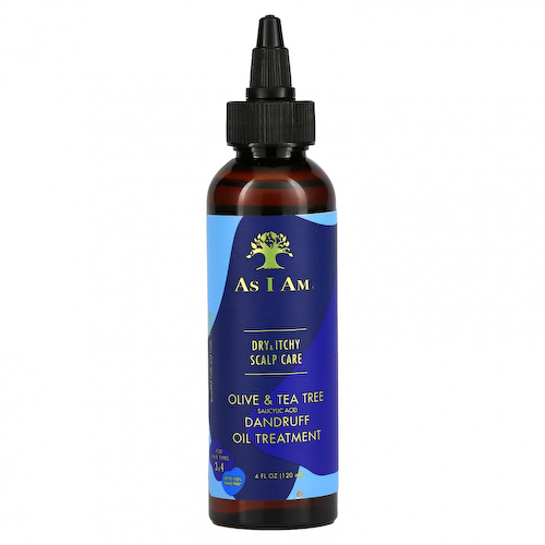 As I Am, Dry & Itchy Scalp Care, средство от перхоти, оливковое и чайное дерево, 120 мл (4 жидк. Унции) #1