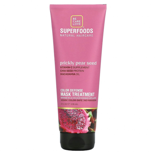 Be Care Love, Color Defense Beauty Mask Treatment, с семенами опунции, 236 мл (8 жидк. Унций) #1