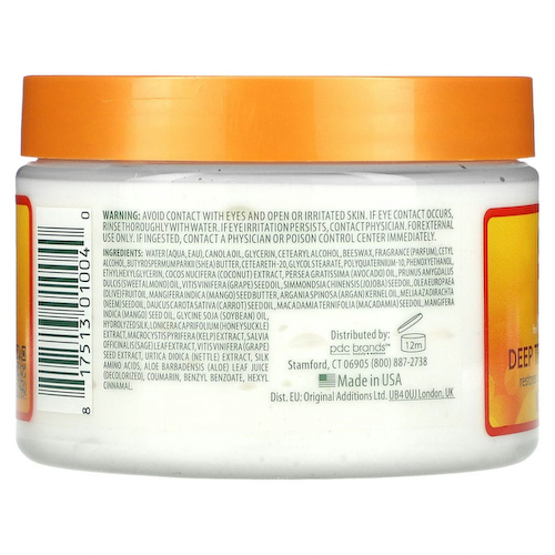 Cantu, Масло ши для натуральных волос, маска для глубокого ухода, 340 г (12 унций) #1