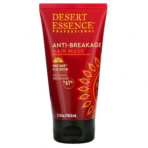 Desert Essence, Маска для хрупких и поврежденных волос, 5,1 ж. унц. (150,8 мл) #1