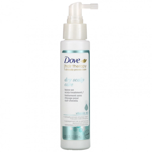 Dove, Hair Therapy, несмываемое средство для ухода за сухой кожей головы с витамином B3, 100 мл (3,38 жидк. Унции) #1
