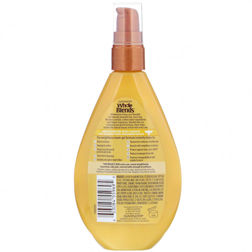 Garnier, Whole Blends, Miracle Nectar, несмываемое восстанавливающее средство для волос, «Медовые сокровища», 150 мл #1