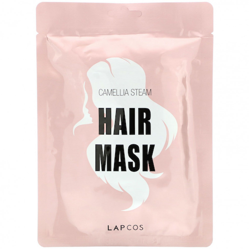 Lapcos, Маска для волос, Camellia Steam, 1 маска, 35 мл (1,18 жидк. Унции) #1