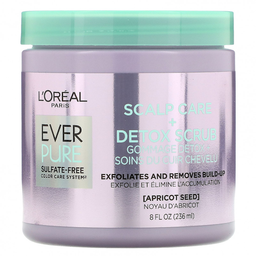 L'Oreal, Ever Pure, очищение кожи головы + детокс-скраб, 236 мл (8 жидк. унций) #1