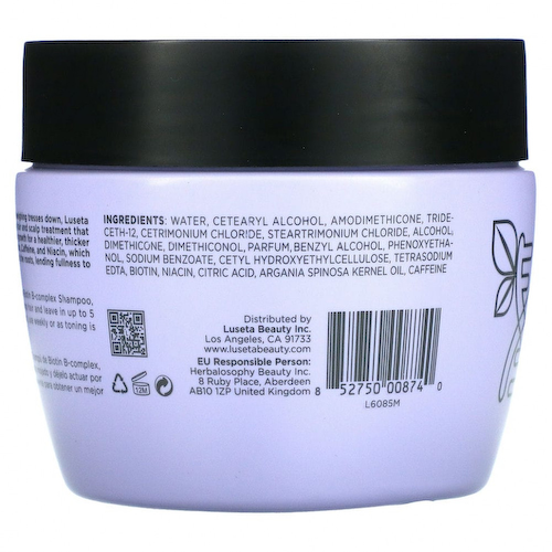 Luseta Beauty, Biotin B-Complex, восстанавливающая маска для волос, предотвращающая ломкость, 500 мл (16,9 жидк. Унции) #1