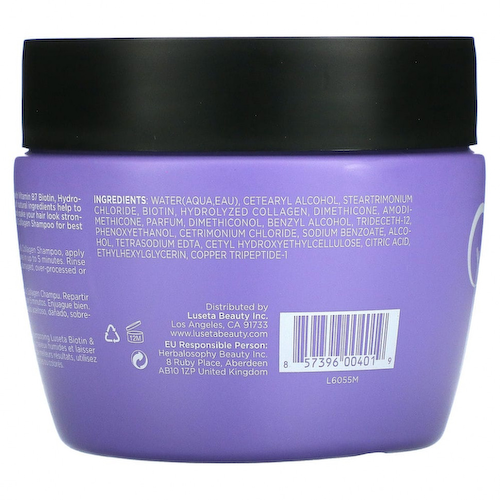 Luseta Beauty, Биотин и коллаген, маска для волос, 500 мл (16,9 жидк. Унции) #1